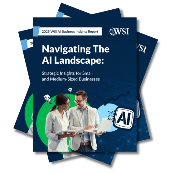 EN - 2025 AI Report Cover Spread Mock-up